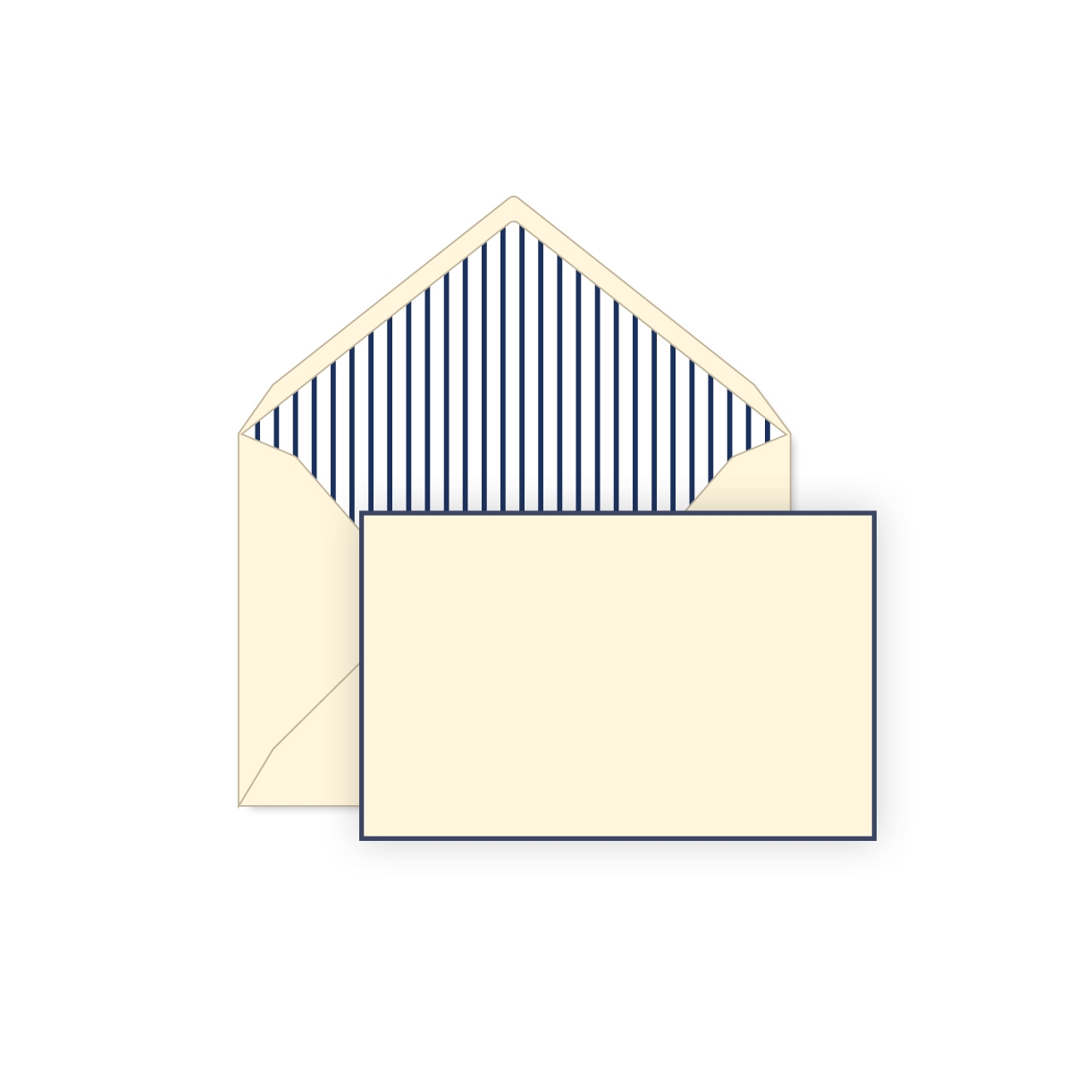 navy pinstriped